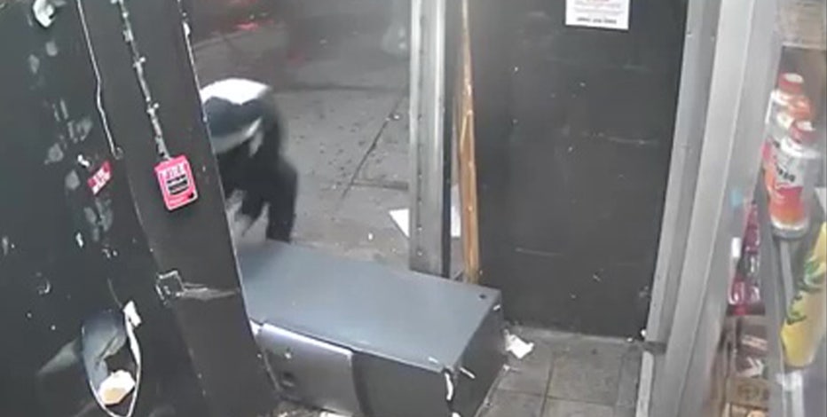 Video: Stolen U-Haul used to rip ATM from North Philadelphia grocery store