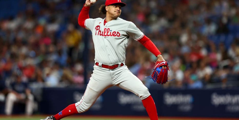 Phillies back Walker with 3 HRs, beat A's for 4th straight win