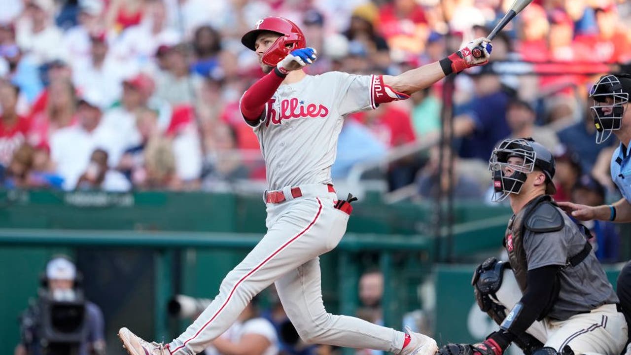 Trea Turner Playing Through Grade 2 Sprain