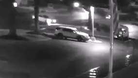 Video: Drunk driver smashes into police car outside South Jersey headquarters, police say