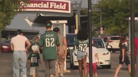 Eagles open training camp for public; fans excited for first chance to see players in action