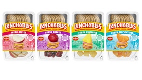 Lunchables adds fresh fruit to new snack pack lineup