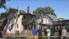 3 firefighters injured, 3 families displaced after Mount Holly 4-alarm fire spreads to other homes