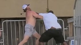 Brawl at Montgomery, Alabama riverfront dock caught on video