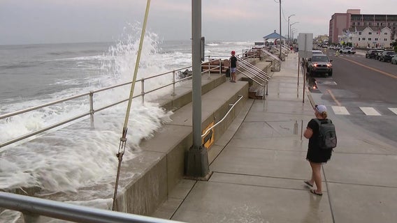 Rip current warnings in place, due to heavy surf at Jersey shore, ahead of busy Labor Day weekend