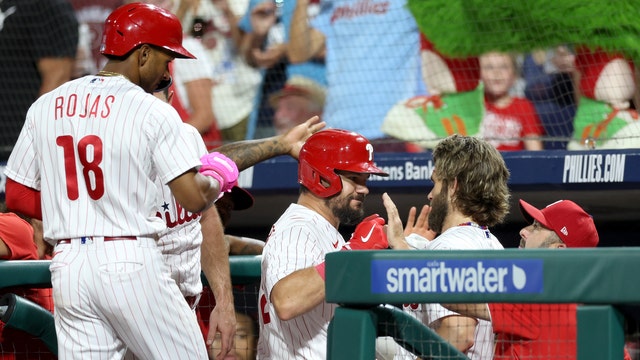 Harper races for inside-the-park HR, Nola works 7 strong innings as Phillies beat Giants 10-4