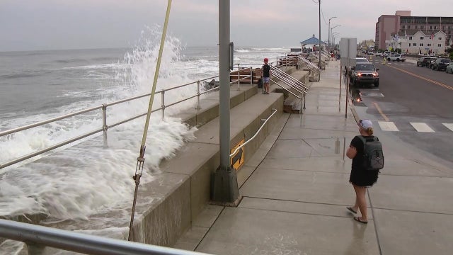 Rip current warnings in place, due to heavy surf at Jersey shore, ahead of busy Labor Day weekend