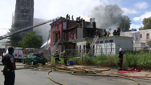 Possible homicide victim found after arson fire engulfs house in Kingsessing: police