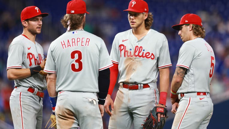 Phillies manager Rob Thomson talks Game 1 win against Marlins 