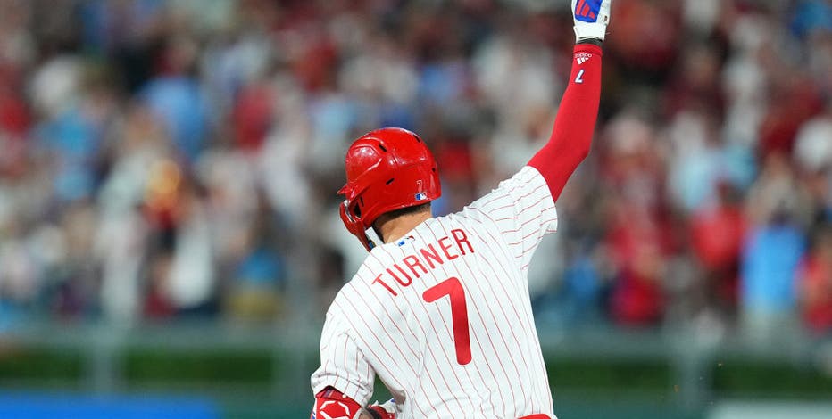 Trea Turner homers twice, Bryce Harper goes deep in Phillies' 6-4