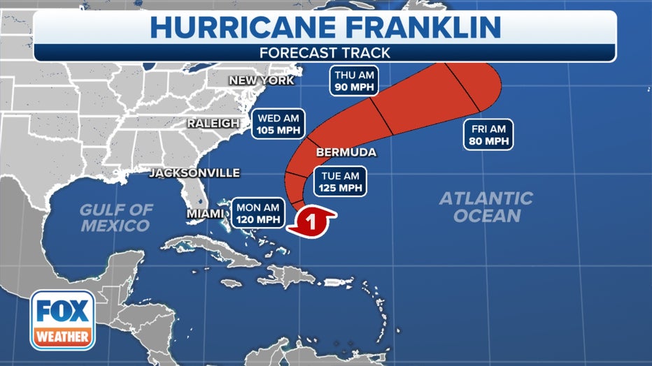 UPDATE: Tropical Storm Franklin expected to make Mexico landfall overnight