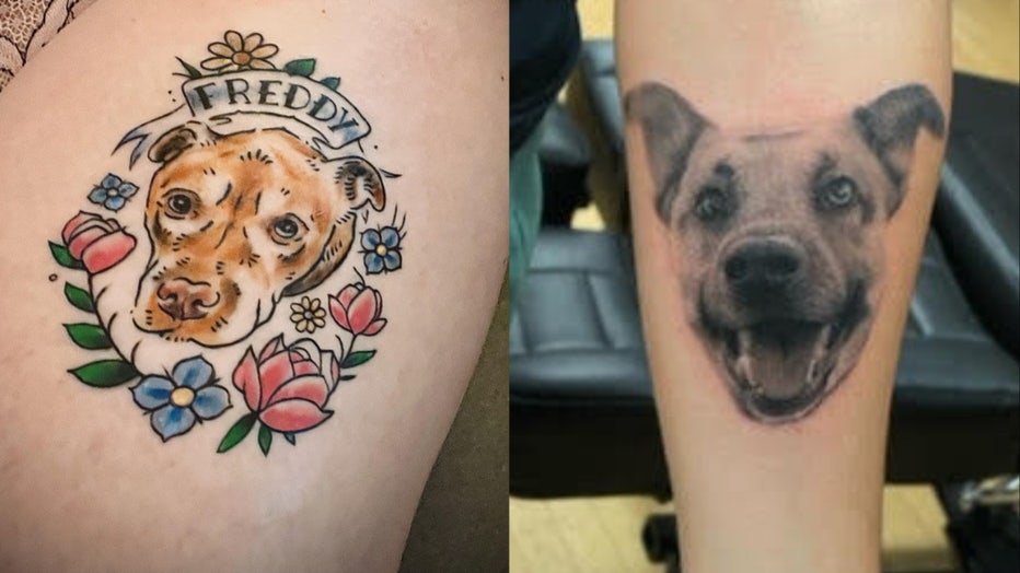 30 Cute Small & Simple Dog Tattoo Ideas for Women Animal Lovers | Elbow  tattoos, Tattoo designs men, Small tattoo designs