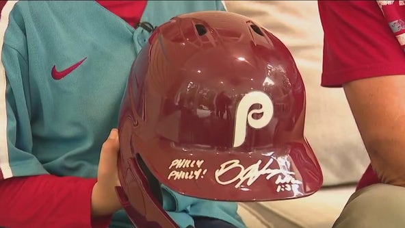 Voorhees boy gets Bryce Harper's helmet thrown into stands after being ejected from game