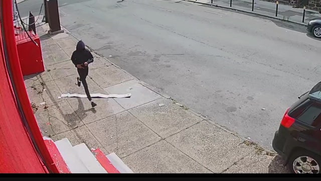 Video: Suspect seen walking beside victims before deadly June shooting in West Philadelphia