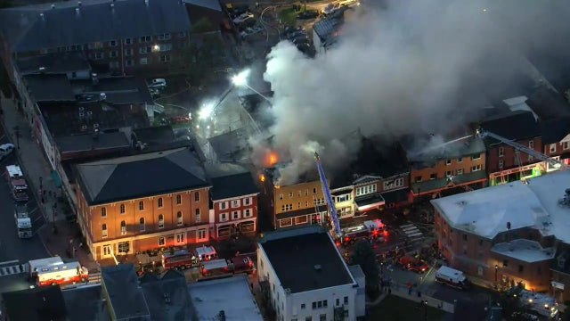Cause 'undetermined' for massive fire that displaced nearly 100 in Chester County: officials