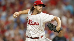 Phillies pitcher Aaron Nola and wife expecting baby no. 1 after epic win