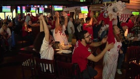 Red October: Fans explode with excitement as Phillies take game 1 over Atlanta Braves in NLDS