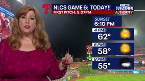 Phillies gameday forecast: Sun shines bright ahead of breezy, but clear night at the Bank