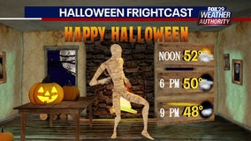 Halloween Frightcast: Dry but chilling night as temperatures dip into the 40s