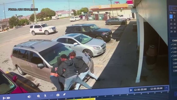 Video: Daytime armed carjacking at Delaware County convenience store sends customers running