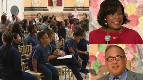 Kids put Philadelphia mayoral candidates in hot seat at Please Touch Museum