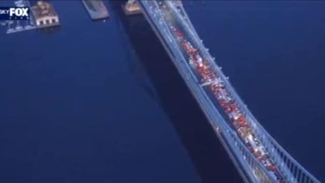 All lanes reopen on Ben Franklin Bridge after hours of bumper-to-bumper traffic