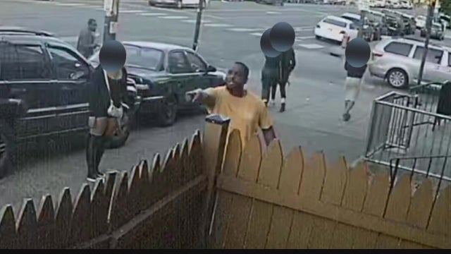 Video: Suspect sought in double shooting that killed 1 woman in Kensington