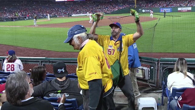 Phillies put Jason Martinez to work as grounds crew member, vendor