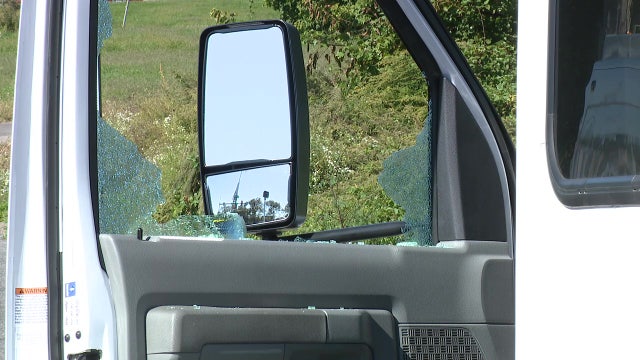 Bus with senior passengers onboard caught in Olney shootout, driver struck