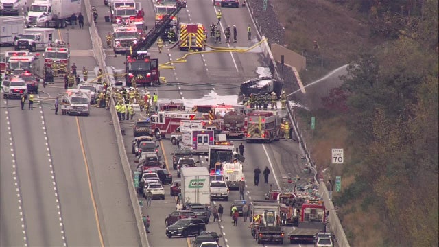 3 people killed in tanker truck crash on Northeast Extension identified: Montgomery County officials