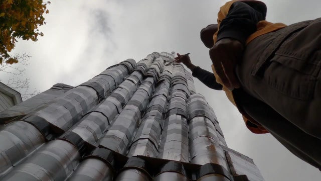 Philadelphia artist crafts incredible replicas using recycled materials