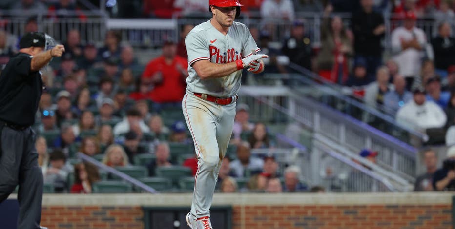 PHILLIES STEAL GAME ONE OF THE NLDS, becoming first team to
