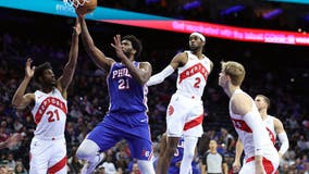 Embiid scores 28 points, 76ers beat Raptors 114-99 in first game since Harden trade