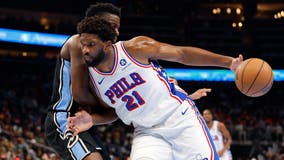 Joel Embiid goes for 32 as 76ers win NBA In-Season Tournament Game over Hawks