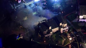 Intense fire rips through Voorhees Township apartment building