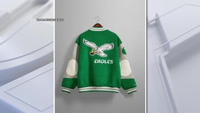 Eagles Kelly green, Princess Diana letterman jacket going for over $1k on re-sale sites