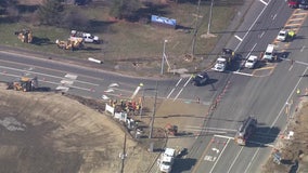 Large gas leak shut down Route 38 near Walmart in Burlington County: police