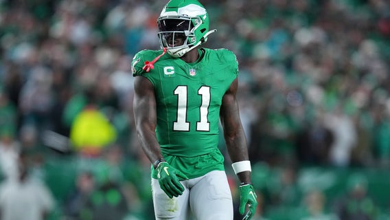 A.J. Brown putting up record numbers for Eagles ahead of NFC East showdown with Cowboys