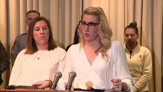 Widows of Pennsylvania State Troopers killed in crash on I-95 react to sentencing of driver