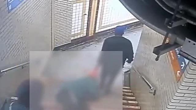 Video: Man dragged down stairs during violent SEPTA robbery in Center City