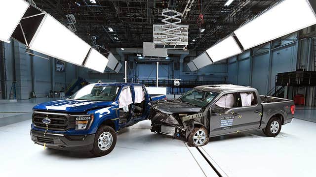4 large pickup trucks flub latest crash test, raising safety concerns, study shows