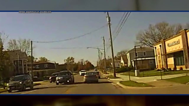 Video shows Ohio police chasing person of interest in Bensalem teen's murder
