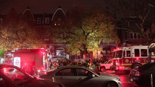 60-year-old man injured as fire erupts inside West Philadelphia rowhome: officials