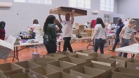 Creating happier holidays for families in need, Big Brothers Big Sisters deliver care packages