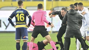 Turkish club president arrested after punching referee following soccer match