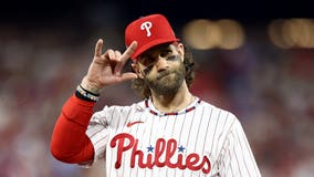 Bryce Harper to play first base full-time for Phillies as