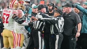 NFL bans Eagles security chief Dom DiSandro from sideline for rest of regular season, AP sources say