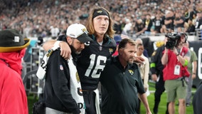 Jaguars QB Trevor Lawrence sprains ankle in loss to Bengals on MNF