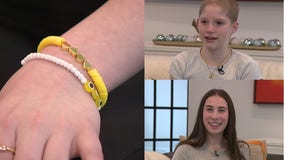 Shocking cancer diagnosis sparks friendship bracelet fundraiser, brings two best friends closer together