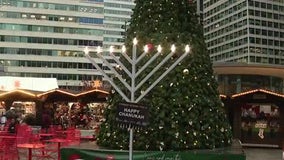 Festival of Lights: Philadelphia celebrates first night of Hanukkah with menorah lighting in Center City